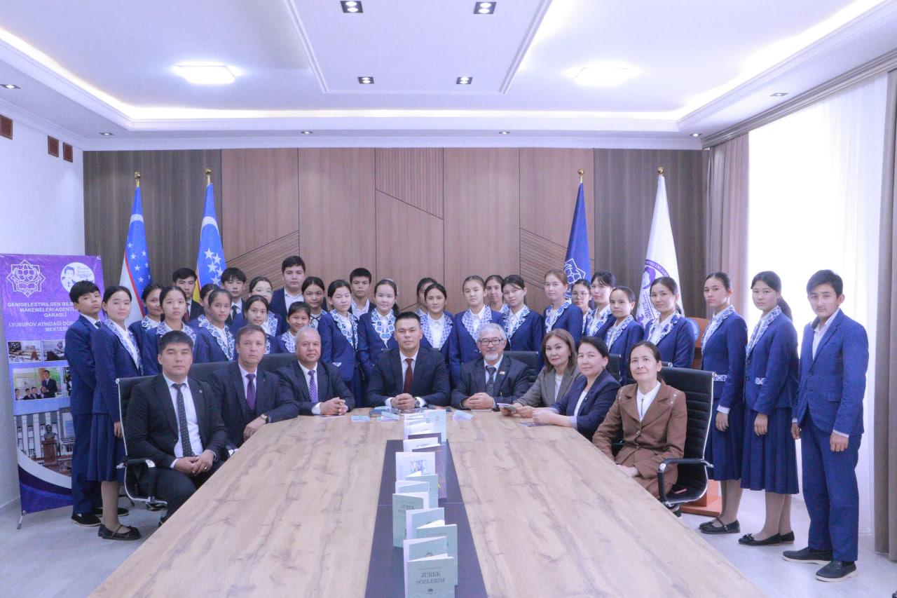 ÓZBEKSTAN HÁM QARAQALPAQSTAN XALIQ SHAYIRLARI DÓRETIWSHILIK MEKTEBINDE