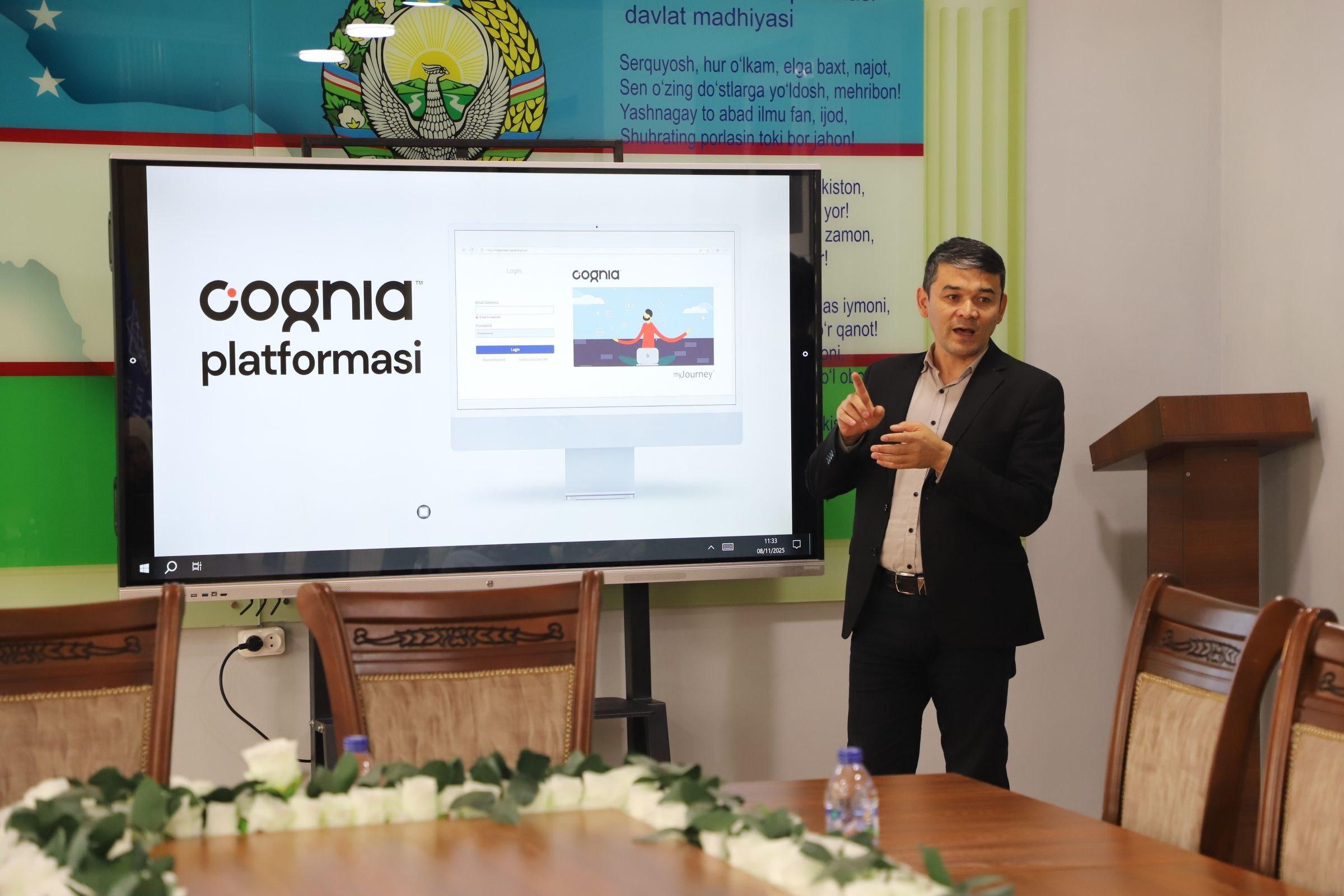 Muhammad Yusuf nomidagi ijod maktabida "Kasbni rivojlantirish kuni" munosabati bilan o‘quv ishlari bo‘yicha direktor o‘rinbosari Ortiqov Muhammadibrohim tomonidan o‘qituvchilar uchun "Zamonaviy darslarni tahlil qilish uslubi: Cognia platformasi va undan foydalanish imkoniyatlari" mavzusidа seminar-trening mashg‘ulotlari tashkil etildi.