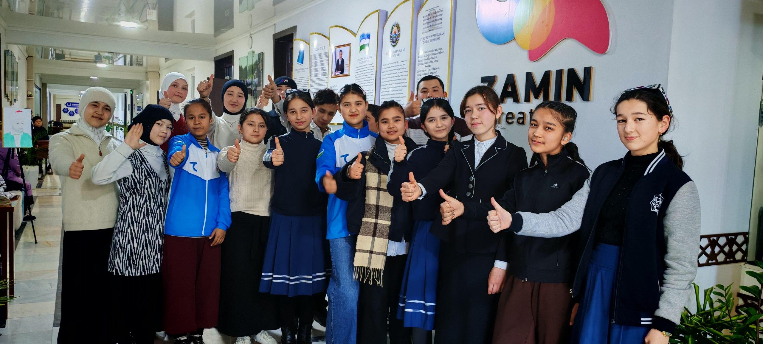 Muhammad Yusuf  nomidagi ijod maktabida "Zamin Creative” inklyuziv ijod studiyalariga navbatdagi mavsum uchun qabul imtihonlari o'tkazildi.